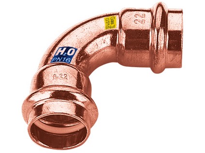 FRABOPRESS oblouk 90° F x F   18