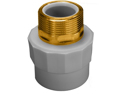 PPR DG přechod se závitem MZV šestihran