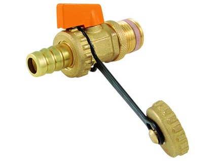 TIEMME SOLAR kulový vypouštěcí kohout 1/2