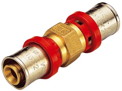 TIEMME lisovací přímá spojka oboustranná redukovaná 50 x 32