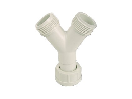 Plastová odbočka Y vnejší/vnější/vnitřní závit  3/4