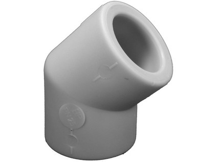PPR koleno 45°  40 mm