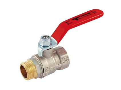 TIEMME kulový kohout MISTRAL s pákou vnější/vnitřní závit 3/4