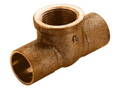 FRABO bronzový T kus A x IG x A   22 x 1/2