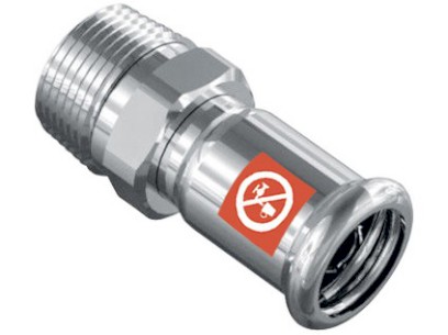 FRABOPRESS C-STEEL přechod s vnějším závitem F x Fil.M  76 x 2