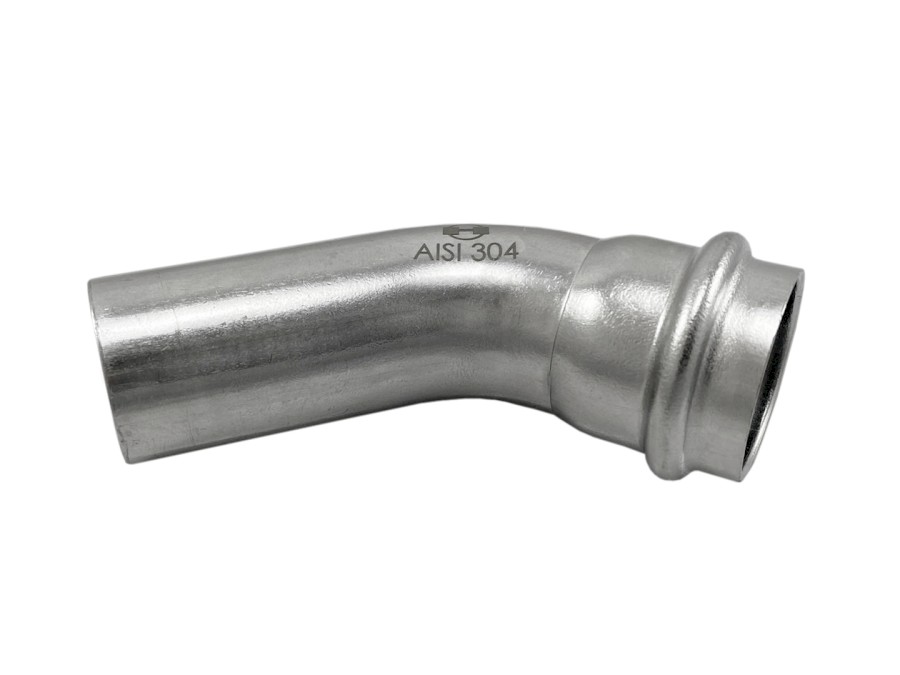 H-LINE INOXPRESS 304 oblouk 45° M x F