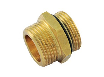 TIEMME mosazná vsuvka s o-kroužkem na ploché těsnění 3/4