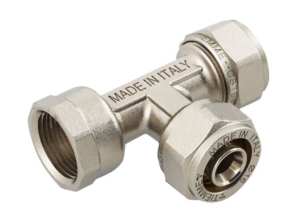 TIEMME T kus stranový s vnitřním závitem  20 x 20 x 3/4