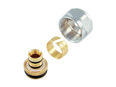 TIEMME adaptér pro připojení vícevrstvých trubek k ventilům DUO-FLOW  20 x 2