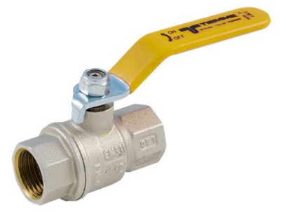 TIEMME plynový kulový kohout s pákou URAGANO vnitřní/vnitřní závit 4