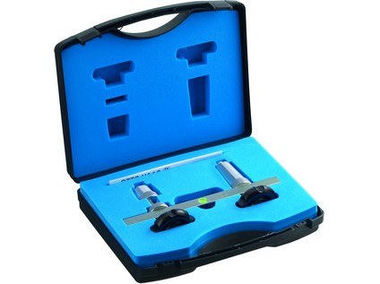 HAAS profi Alu sada pro montáž nástěnek v pevném kufru