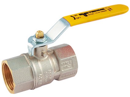 TIEMME plynový kulový kohout s pákou TORNÁDO vnitřní/vnitřní závit 2