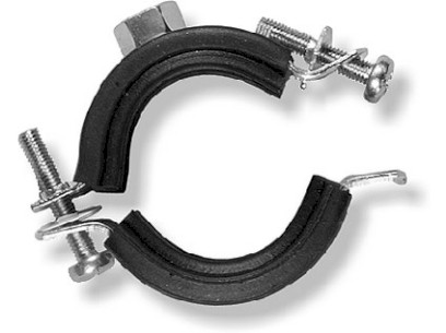 Objímka dvoušroubová s CLIPEM se dvěma závity M8/M10  40 - 46 mm