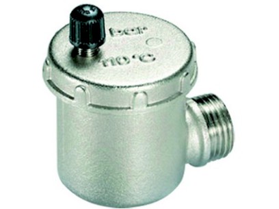 TIEMME automatický odvzdušňovací ventil s bočním připojením  3/8