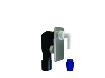 Sifon pračkový podomítkový nerezový  DN 40/50