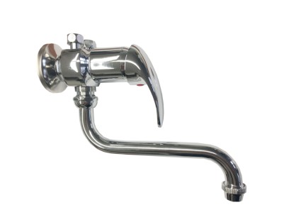 Nástěnná dřezová nebo umyvadlová baterie k průtok. ohřívači vody s vnějšími závity a svěrnými maticemi  3/8