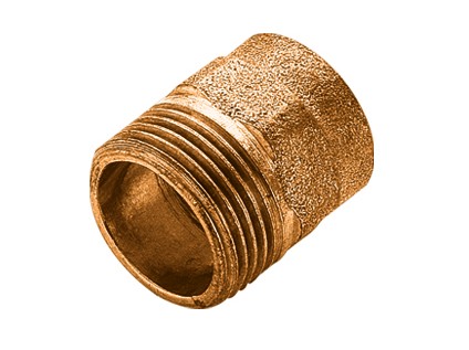 FRABO bronzová přechodová vsuvka A x AG  15 x 3/8