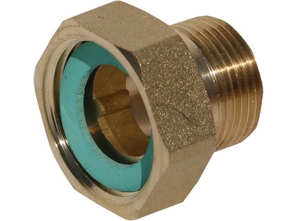 Půlšroubení na ploché těsnění, včetně těsnění