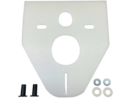 HAAS izolační zvuková fólie pod závěsné WC a bidet 422 x 372 mm