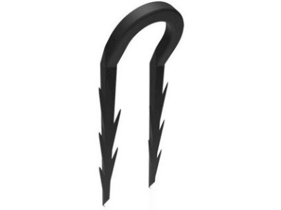 Příchytka pro fixaci trubky na desku,šikmá