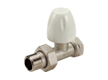 TIEMME přímý radiátorový ventil jednoregulační EXCEL