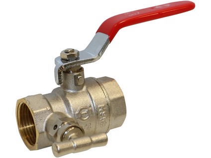 Kulový kohout s ucpávkou, s odvodněním 2