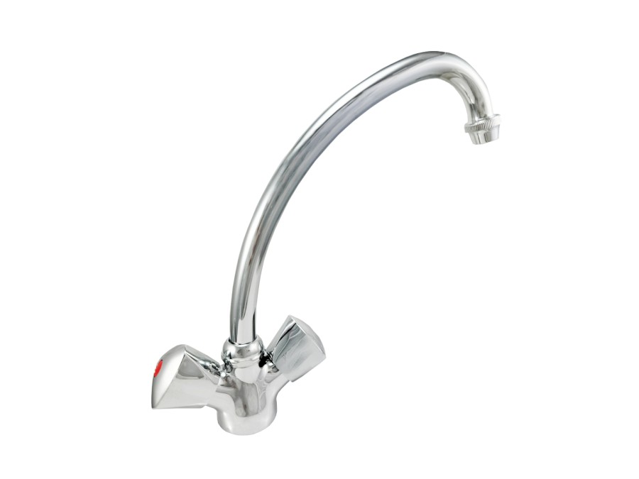 Stojánková dřezová baterie k průtokovému ohřívači vody