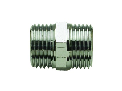 TIEMME mosazná vsuvka vnější/vnější závit 1