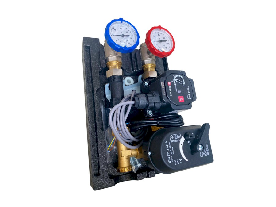 TACONOVA čerpadlová směšovací jednotka se servopohonem s čerpadlem