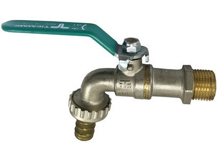 TIEMME zahradní mrazuvzdorný kulový kohout s pákou EOLO 1/2