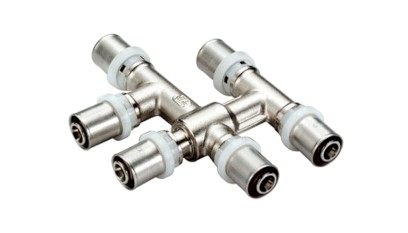 TIEMME lisovací T by-pass, rozteč 35 mm  20 x 16 x 20