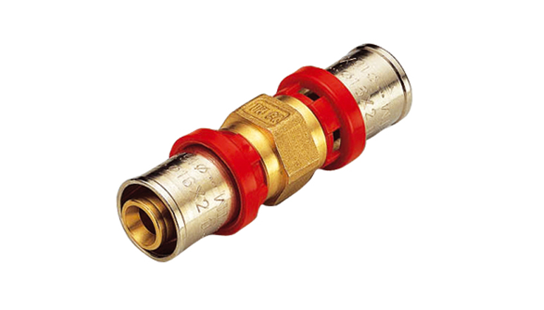 TIEMME lisovací přímá spojka oboustranná redukovaná 63 x 40