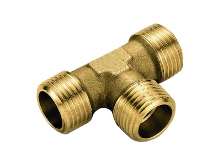 TIEMME mosazný T-kus ŠŠŠ