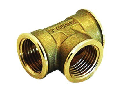 TIEMME COMPACT mosazný T-kus MMM