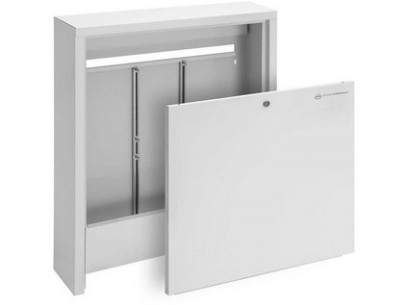 KAN nástěnná venkovní kovová skříň pro rozdělovače  580 x 630 x 140 mm