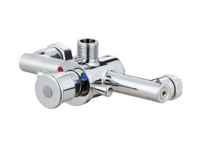 MCM nástěnná sprchová samouzavírací časová baterie rozteč 150 mm bez tyče a výtoku regulace 0-25 sekund