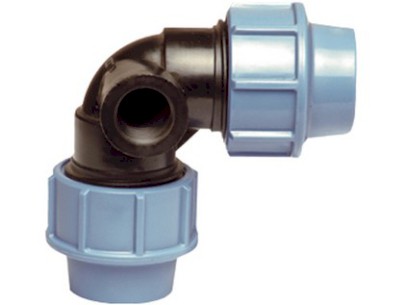 UNIDELTA koleno s bočním výstupem 90° vnitřní závit 32 x 32 x 1/2