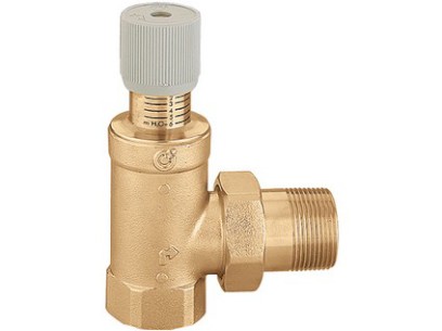 CALEFFI nastavitelný diferenční by-pass ventil  3/4
