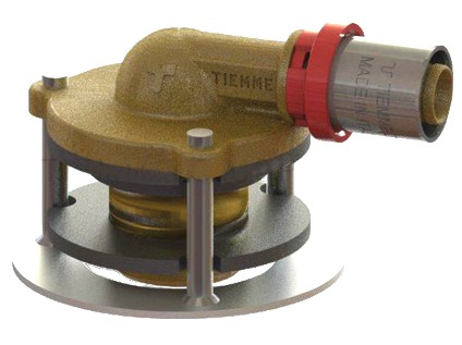 TIEMME nástěnka pro sádrokartonové stěny, nastavitelná  16 x 1/2