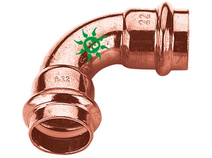 SOLARPRESS oblouk 90° F x F   28