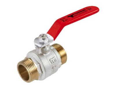 TIEMME kulový kohout MISTRAL s pákou vnější/vnější závit 1