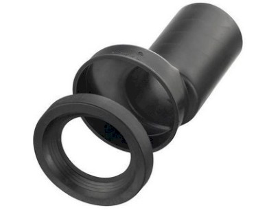 HAAS excentrická připojovací trubka pro závěsné WC  DN 90/110, 180 mm