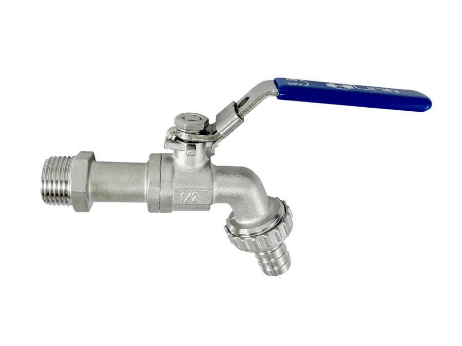 Zahradní kulový kohout NEREZ uzamykatelná páka