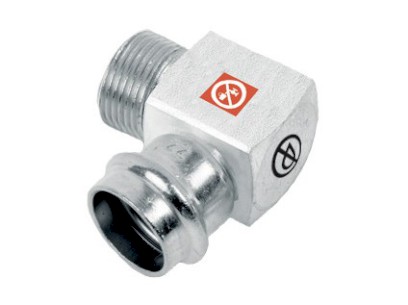 FRABOPRESS C-STEEL koleno 90° kompaktní F x Fil.M   15 x 1/2