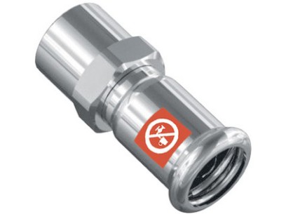 FRABOPRESS C-STEEL přechod s vnitřním závitem F x Fil.F  76 x 2