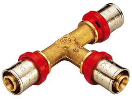 TIEMME lisovací T kus redukovaný  32 x 20 x 20