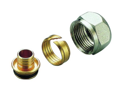 TIEMME adaptér pro PEX a Pe-rt trubky (EUROCONUS)  20/ 2,0 x 3/4