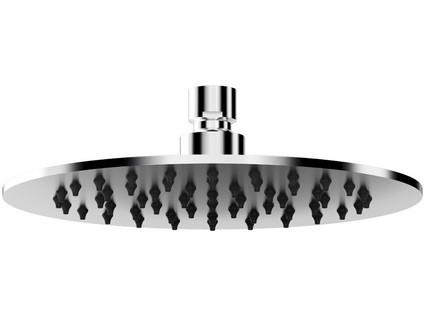 TIEMME nerezová pochromovaná hlavová sprcha, průměr 200 mm, 1/2