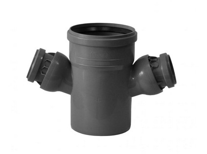 HTDA dvojodbočka 110/50/50 s klouby