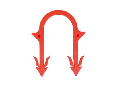 Spona pro přichycení trubky na izolační desku, průměr 14-18